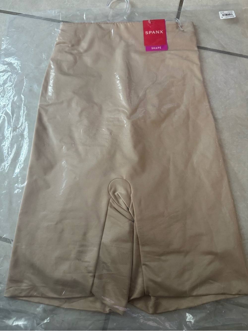 SPANX Beige Shaping Shorts-NWT